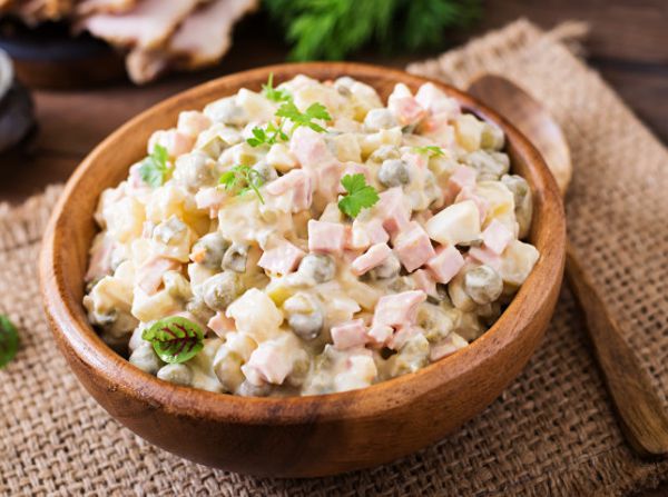 Ensalada de papas festiva