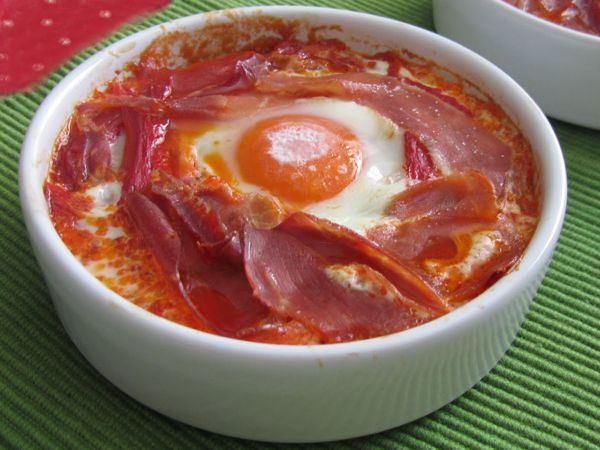 Huevos a la flamenca