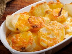  Papas gratinadas