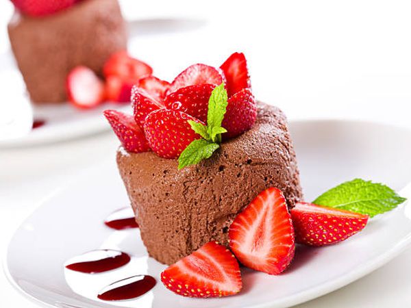 Mousse de fresa