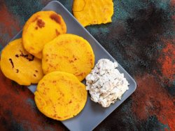  Arepas santandereanas