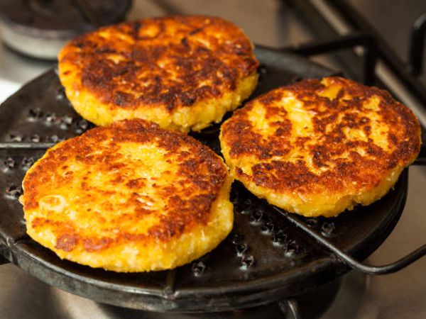 Arepas asadas