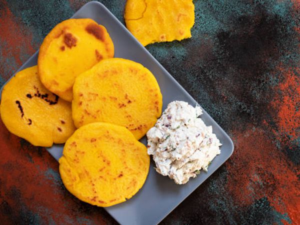 Arepas santandereanas