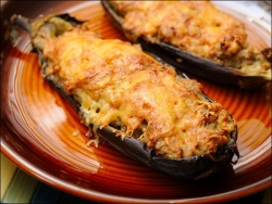  Berenjena gratinada