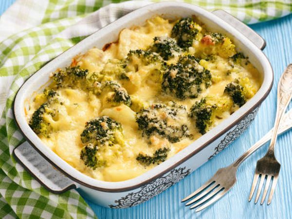 Brócoli gratinado